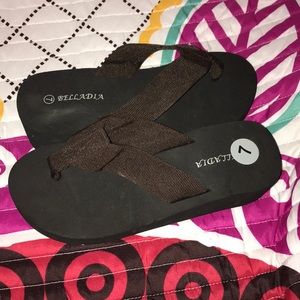 Belladia High Wedge Platform Slides